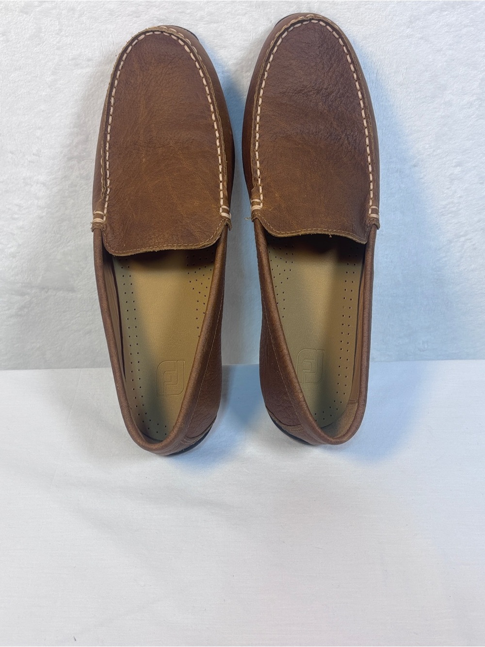 FootJoy FJ Club Casuals Brown Leather Loafers Size 11 #79060